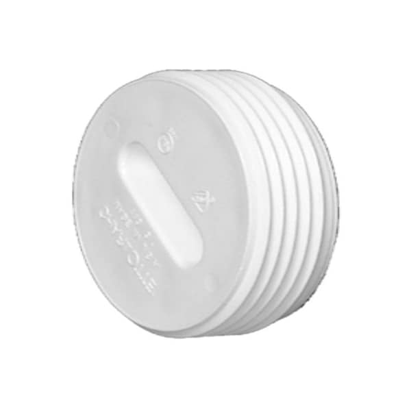 Charlotte Pipe And Foundry 4 Toe Saver FLR Plug PVC 00110 1000HA - main